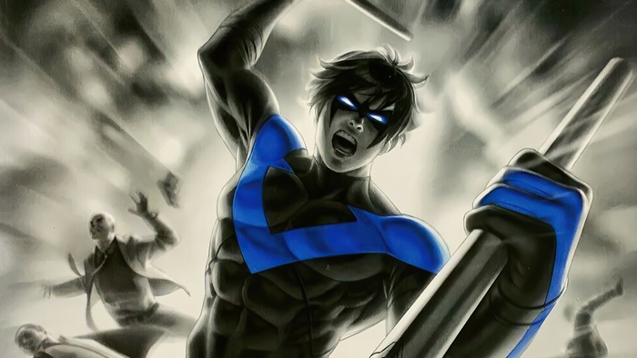 Nightwing artwork 4K