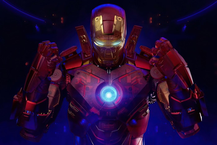 Iron Man artwork 4K