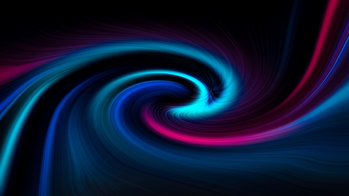 Abstract digital art with swirling colors