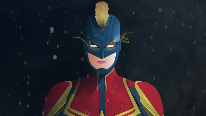 Captain Marvel artwork