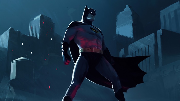 Batman artwork 4K