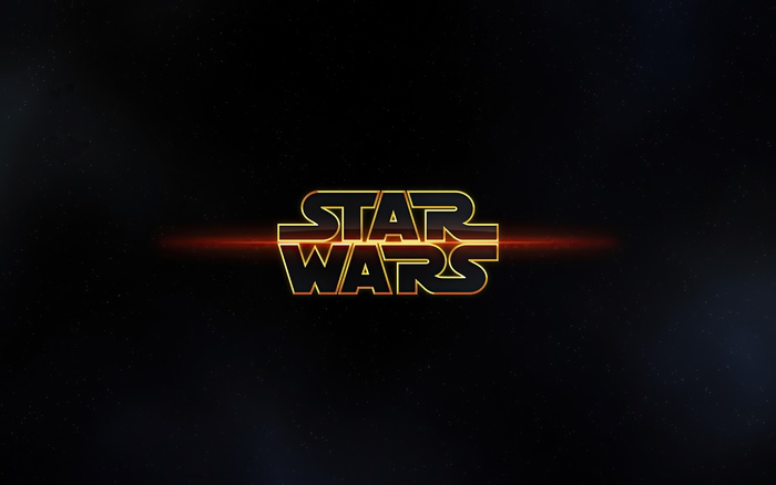 Star Wars logo 4K