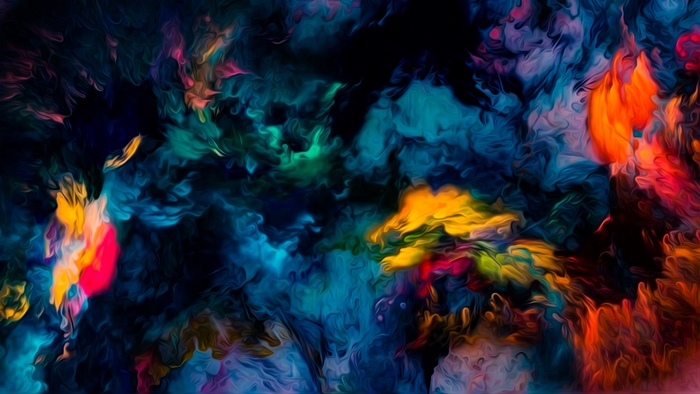 Abstract Digital Artwork with Vibrant Colors