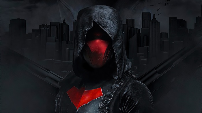 Red Hood artwork 4K