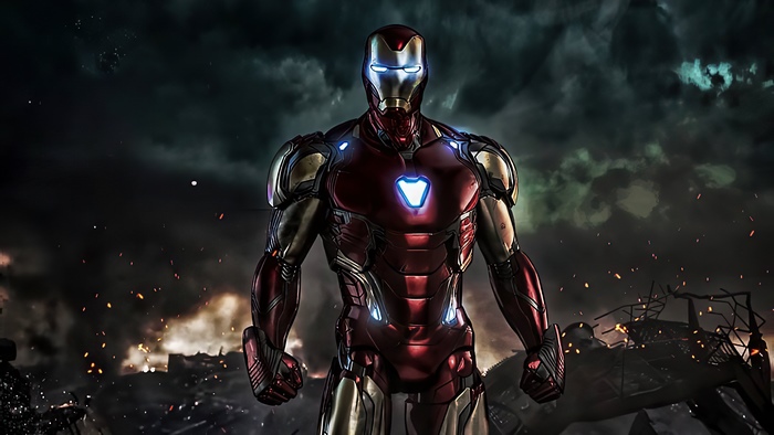 Iron Man Superhero Artwork in