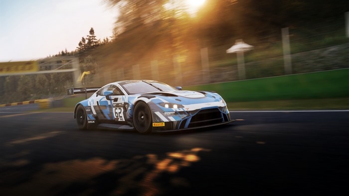 Assetto Corsa Competizione Aston Martin Vantage GT3 race car