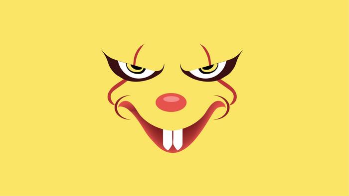 Pennywise the Clown Minimalist Artwork