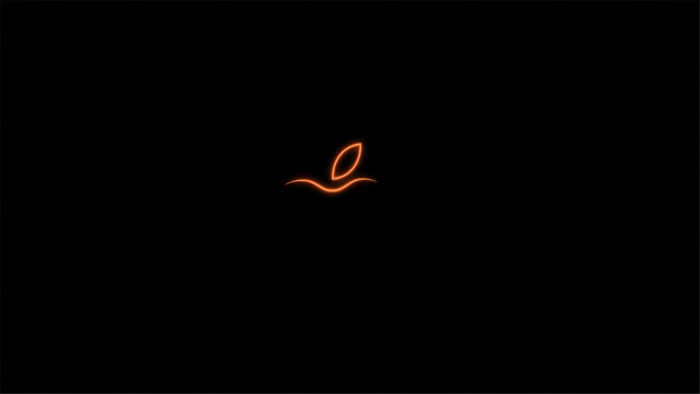 Apple logo 4K