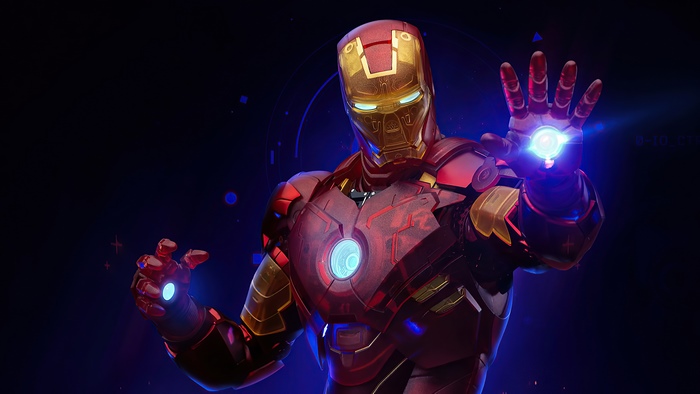 Iron Man Artwork 4K