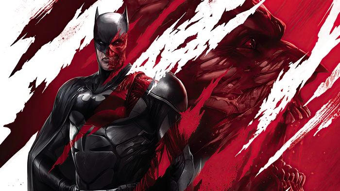 Batman Half-Dead Artwork 4K