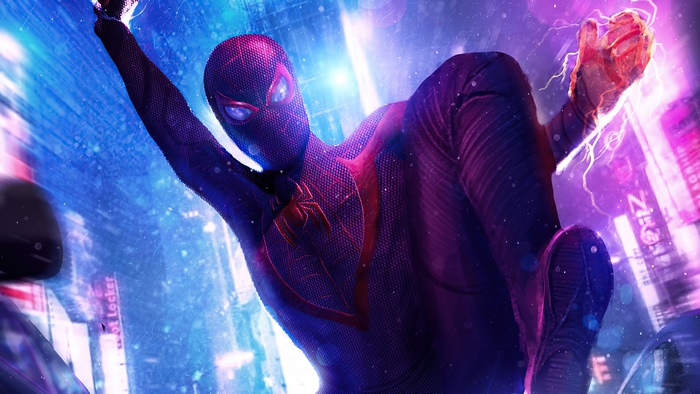 Spider-Man from Marvel artwork 4K