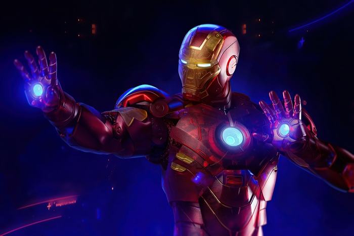 Iron Man artwork 4K