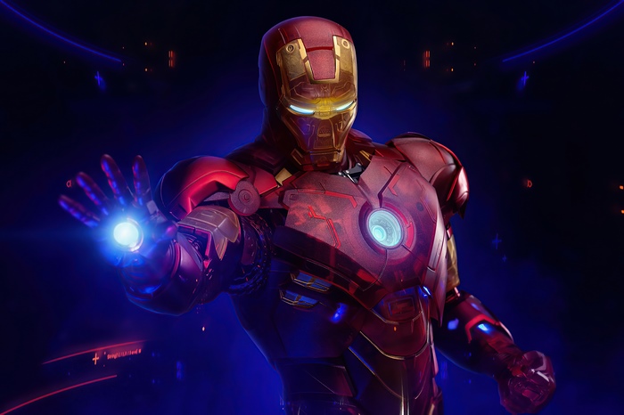 Iron Man artwork 4K