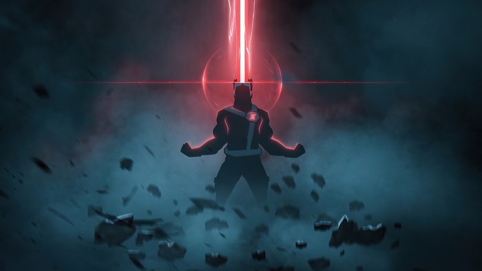 Cyclops from X-Men artwork 4K