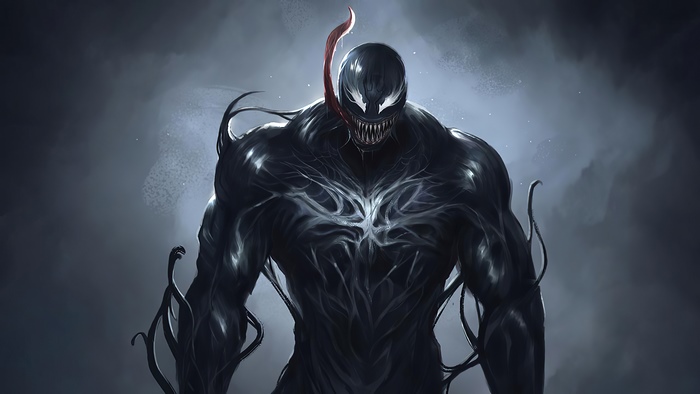 Venom from Marvel artwork 4K