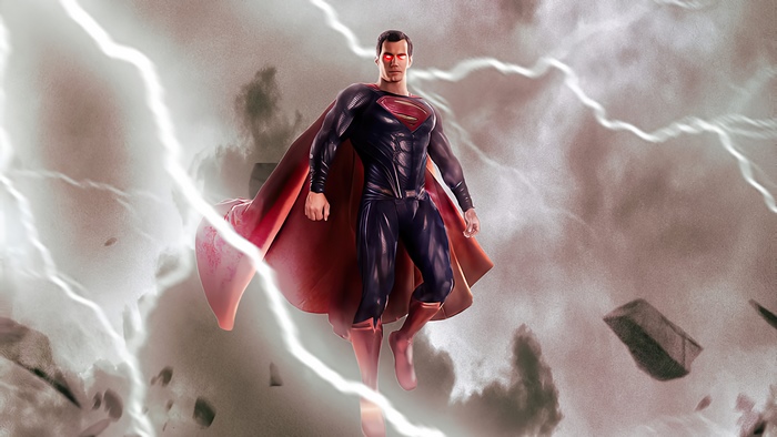 Superman artwork 4K