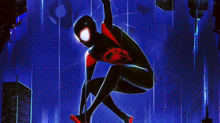 Miles Morales Spider-Man in a City