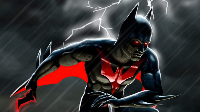 Batman Beyond artwork 4K