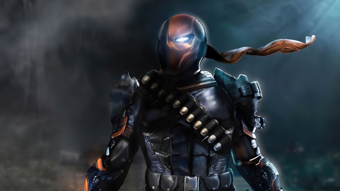 Deathstroke artwork 4K