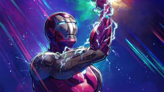 Iron Man in 4K Digital Artwork