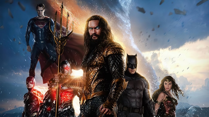 Justice League Superheroes Artwork 4K