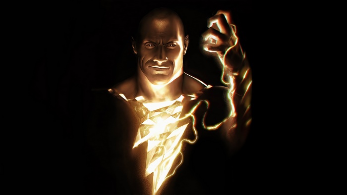 Black Adam from DC Comics artwork 4K