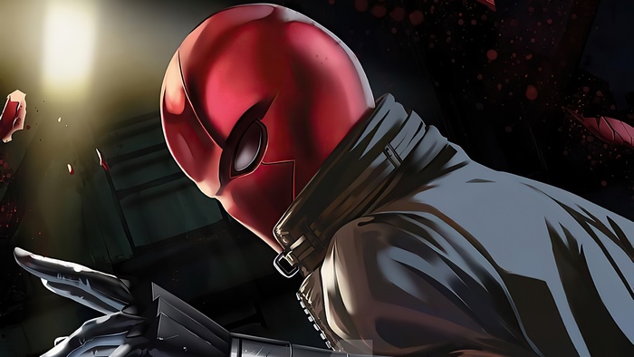 Red Hood from DC Comics artwork