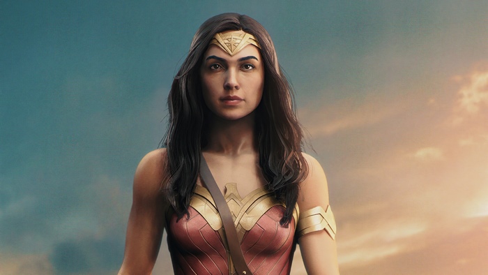 Wonder Woman artwork 4K