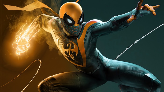 Iron Fist Spider-Man from Marvel's Spider-Man: Miles Morales 4K