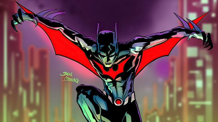 Batman Beyond artwork by Jhan Canlas