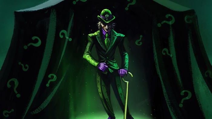 The Riddler from DC Comics artwork