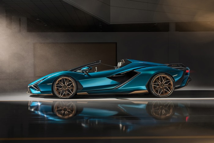 Lamborghini Sián Roadster sports car