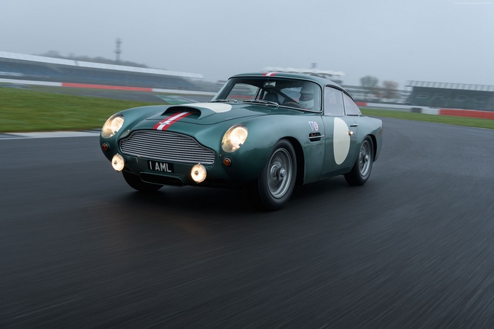 Aston Martin DB4 GT Continuation on Race Track