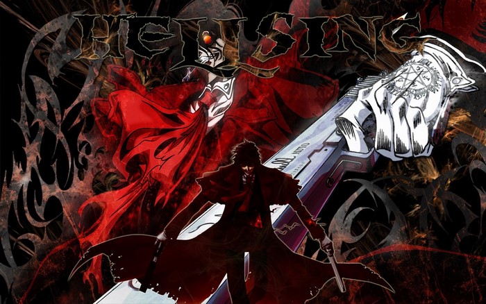 Alucard and Rip Van Winkle from Hellsing