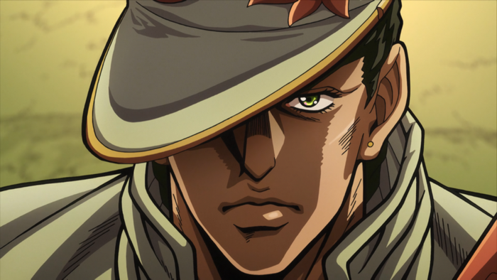 Jotaro Kujo from JoJo's Bizarre Adventure