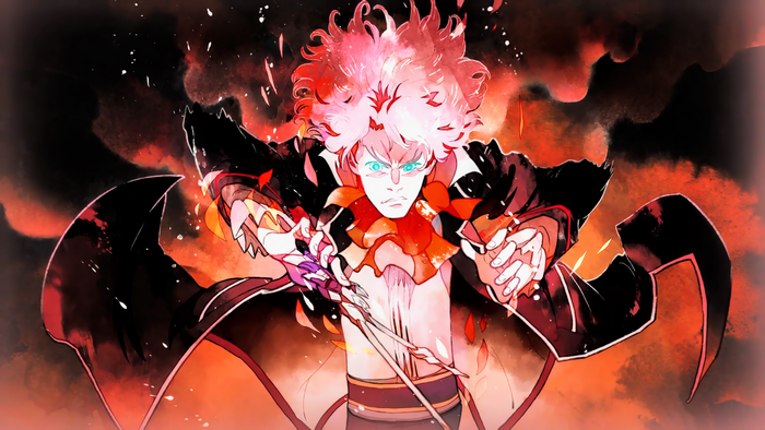 Kanade from ClassicaLoid in battle