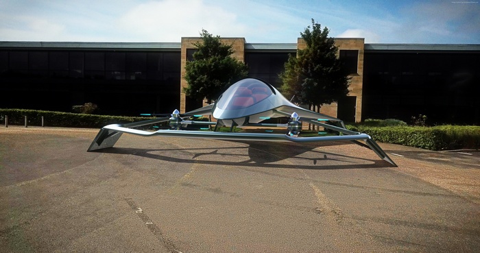 Aston Martin Volante Vision Concept Flying Taxi 4K