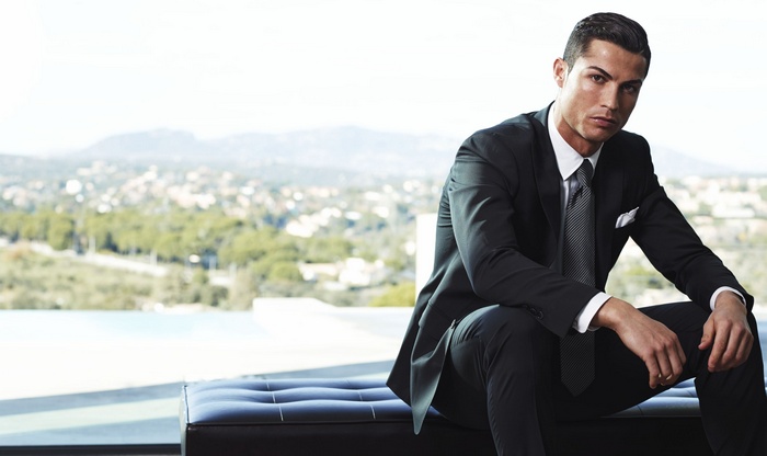 Cristiano Ronaldo in a Suit