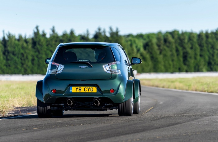 Aston Martin V8 Cygnet Concept rear view