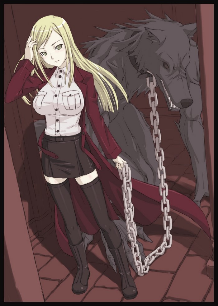 Wilhelmina Vlad Mina epe and Akira Kaburagi Regendorf from Dance in the Vampire Bund