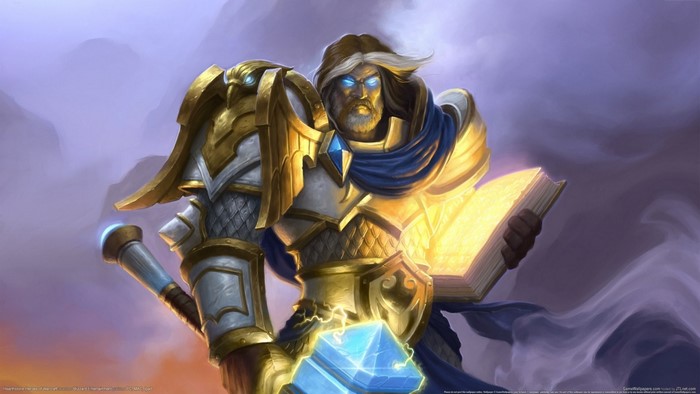 Uther the Lightbringer from Warcraft III Reign of Chaos