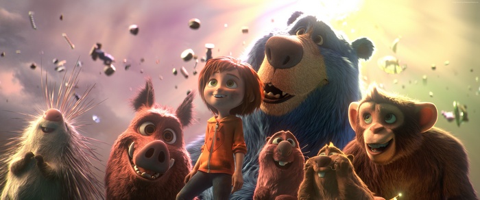 Wonder Park characters in 4K