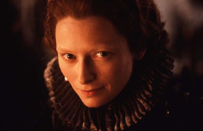 Tilda Swinton as Queen Elizabeth I in Orlando