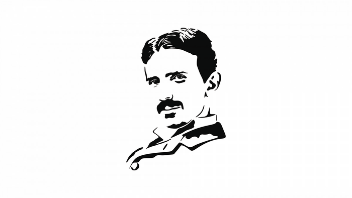 Illustration of Nikola Tesla