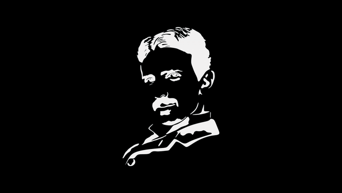 Illustration of Nikola Tesla