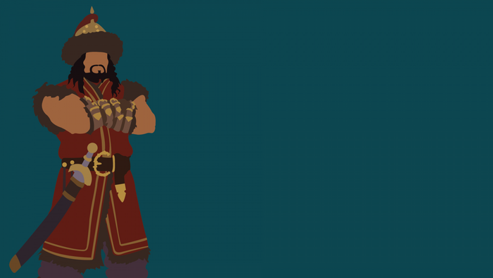 Attila the Hun Commander illustration