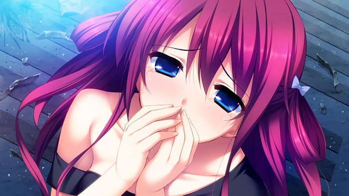 Suou Amane from Grisaia no Kajitsu crying