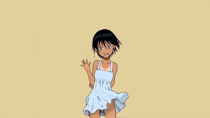 Shiden Akira from Chinatsu wearing a summer dress
