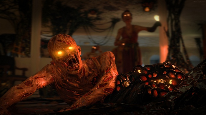 Zombies from Call of Duty Black Ops 4 4K