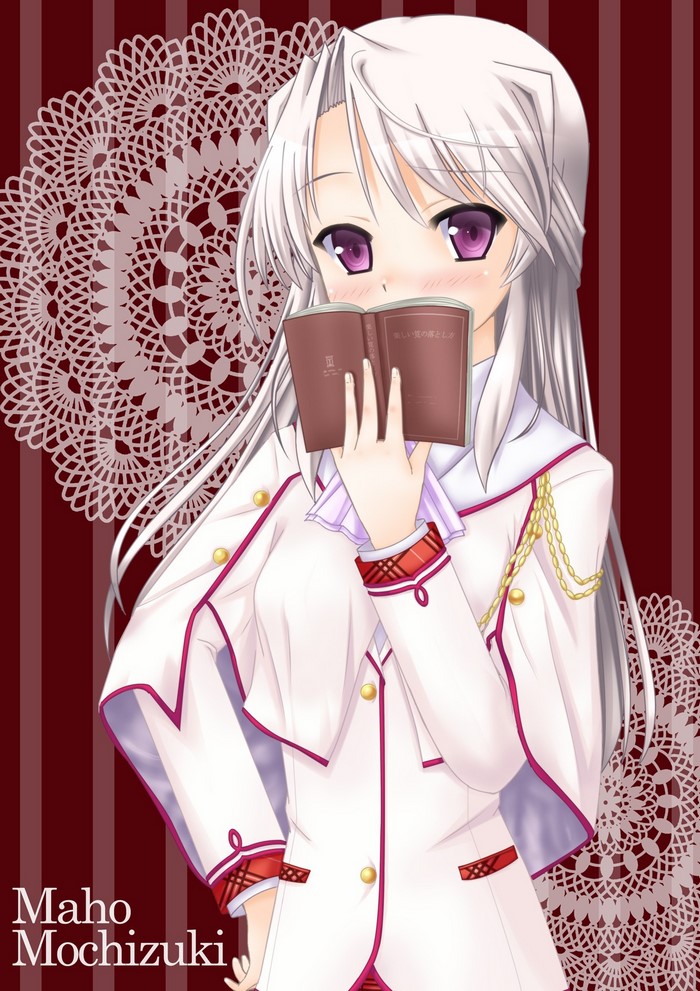 Maho Mochizuki from Daitoshokan no Hitsujikai reading a book
